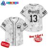 Taylor Swift The Tortured Poets Department Black Baseball Jersey