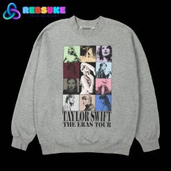 Taylor Swift The Eras II Tour Gray Crewneck Sweater