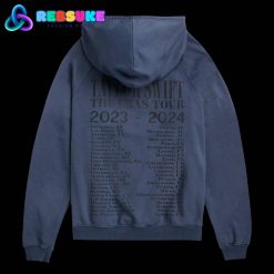 Taylor Swift The Eras International Tour Washed Blue Hoodie