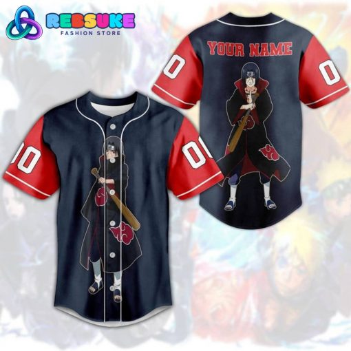 Uchiha Itachi Custom Name Baseball Jersey