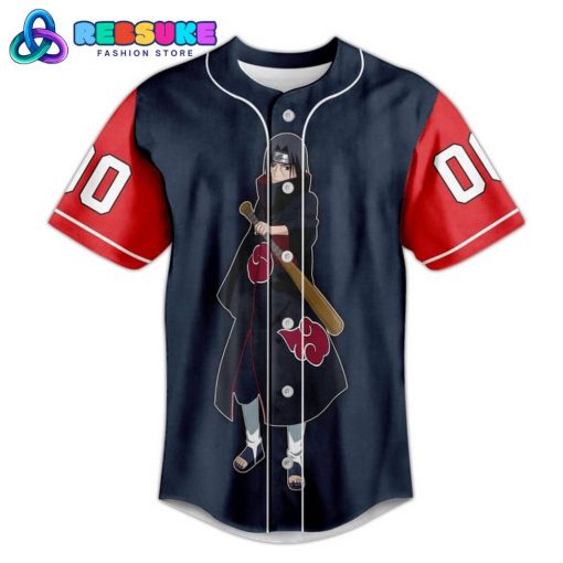 Uchiha Itachi Custom Name Baseball Jersey