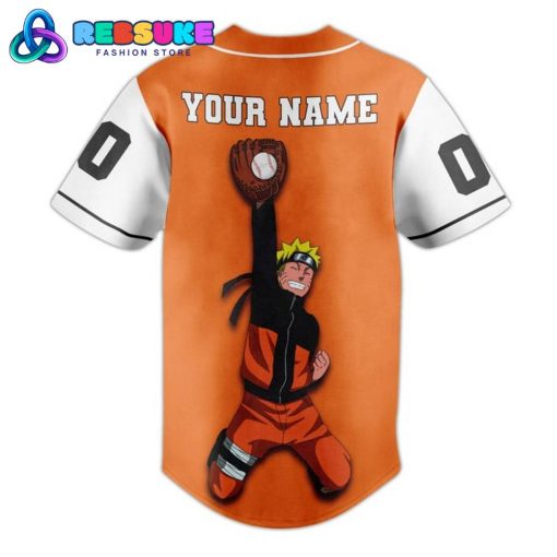 Uzumaki Naruto Custom Name Baseball Jersey