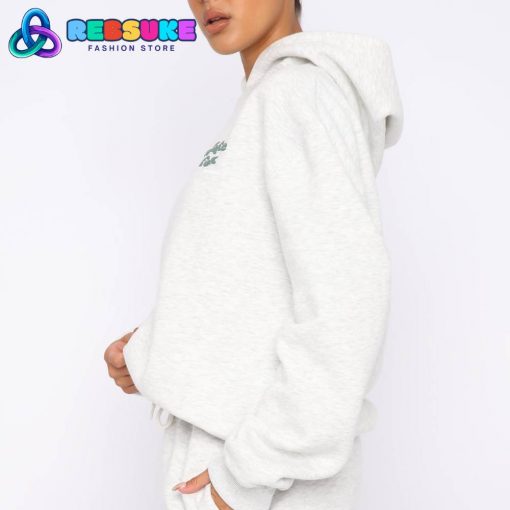 4th Edition Oversized Hoodie Smoke White Fox