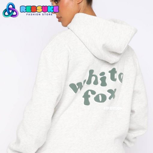 4th Edition Oversized Hoodie Smoke White Fox