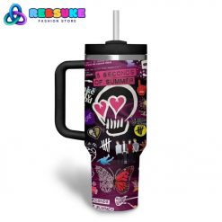 5 Seconds Of Summer Dark Pink Stanley Tumbler