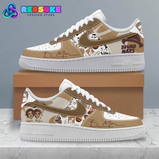 Bruno Mars American Singer New Nike Air Force 1