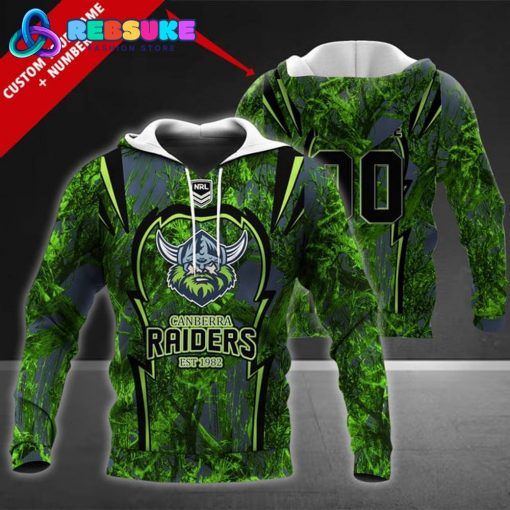 Canberra Raiders NRL Personalized Hoodie