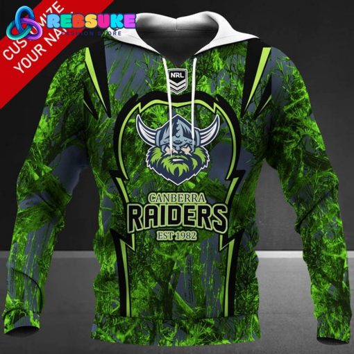 Canberra Raiders NRL Personalized Hoodie