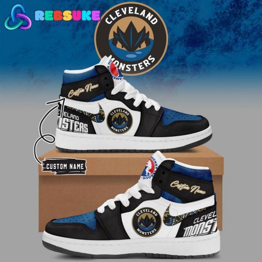 Cleveland Monsters AHL Custom Name Nike Air Jordan 1