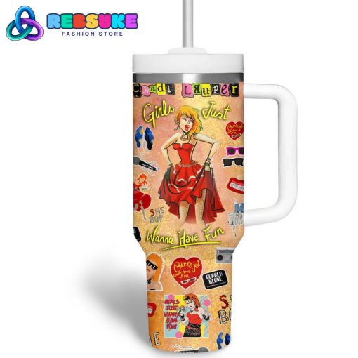 Cyndi Lauper Singer She Bop Stanley Tumbler