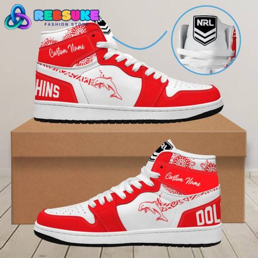 Dolphins NRL Custom Name Nike Air Jordan 1