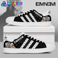 Eminem Slim Shady Black White Stan Smith Shoes