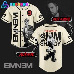 Eminem The Death Of Slim Shady Custom Name Baseball Jersey