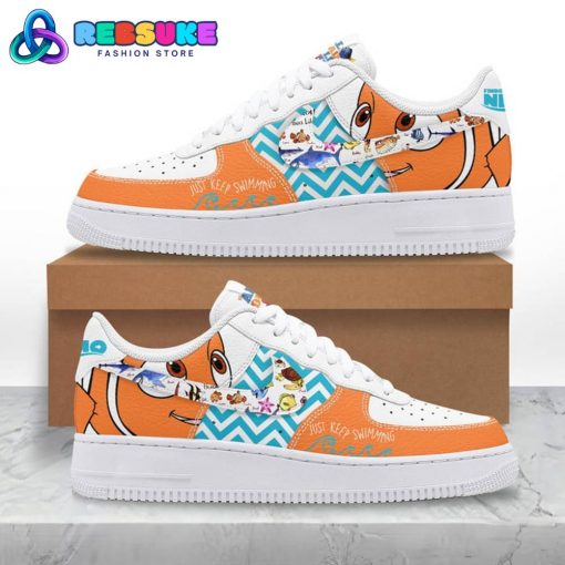 Finding Nemo Just Keep Swimming Orange Air Force 1