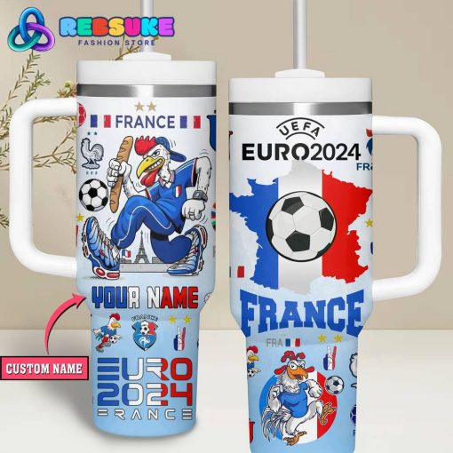 France EURO 2024 Custom Name Stanley Tumbler