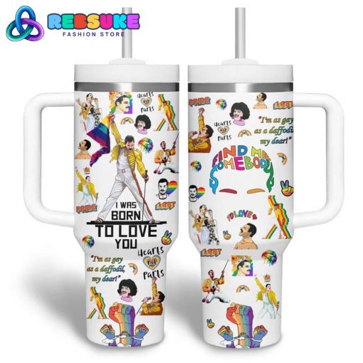 Freddie Mercury Pride Find Me Somebody White Stanley Tumbler