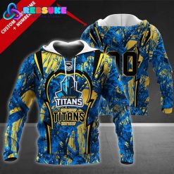 Gold Coast Titans NRL Personalized Hoodie