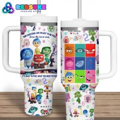 Inside Out 2 It’s Okay To Feel All The Feels White Stanley Tumbler
