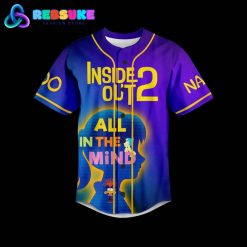 Inside Out 2 Its Okay To Feel Customized Baseball Jersey