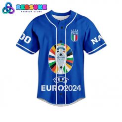 Italia Team UEFA Euro 2024 Customized Baseball Jersey