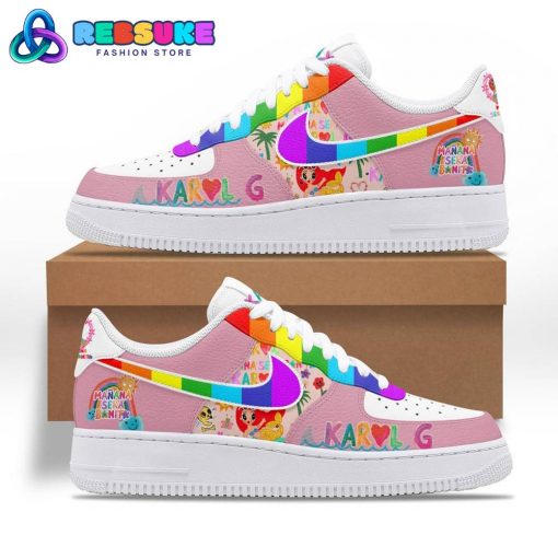 Karol G Manana Sera Bonito Pink Nike Air Force 1