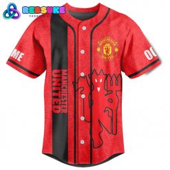 Manchester United Glory Glory Customized Baseball Jersey