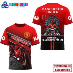 Manchester United The Red Devils Customized Shirt