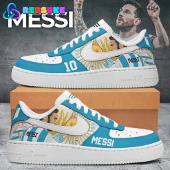 Messi GOAT Argentina Champion Nike Air Force 1