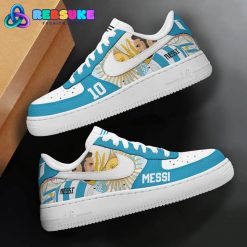 Messi GOAT Argentina Champion Nike Air Force 1