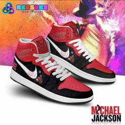 Michael Jackson Thriller Black Red Nike Air Jordan 1