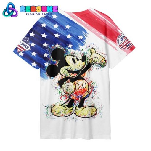 Mickey Mouse Happy Independence Day Shirt