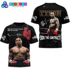 Mike Tyson Sign The Contract Shirt