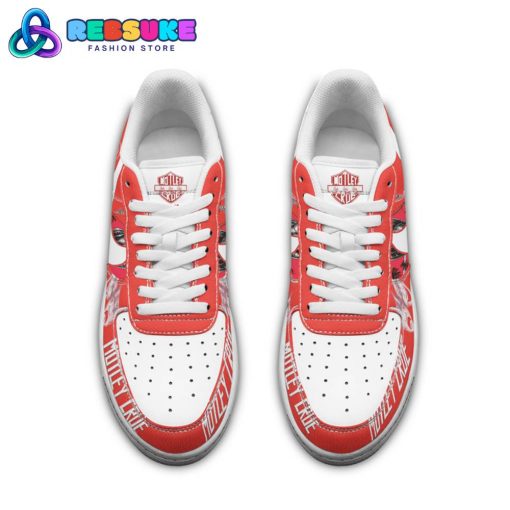 Motley Crue American Band Red Nike Air Force 1