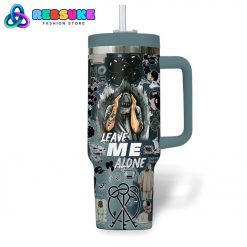 NF Leave Me Alone Blue Stanley Tumbler