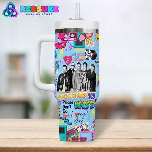 New Kids On The Block Magic Summer 2024 Stanley Tumbler