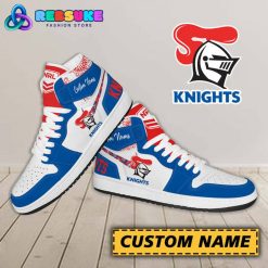 Newcastle Knights NRL Custom Name Nike Air Jordan 1