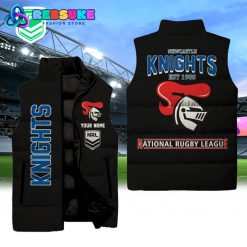 Newcastle Knights NRL Sleeveless Puffer Down Vest