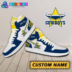 North Queensland Cowboys NRL Custom Name Nike Air Jordan 1