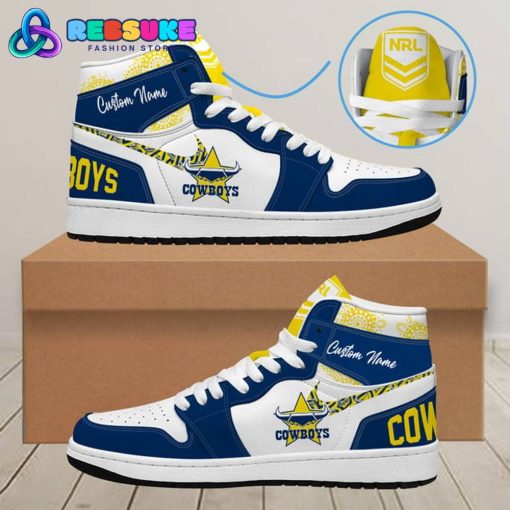 North Queensland Cowboys NRL Custom Name Nike Air Jordan 1