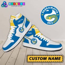 Parramatta Eels NRL Custom Name Nike Air Jordan 1