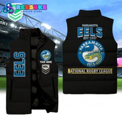 Parramatta Eels NRL Sleeveless Puffer Down Vest