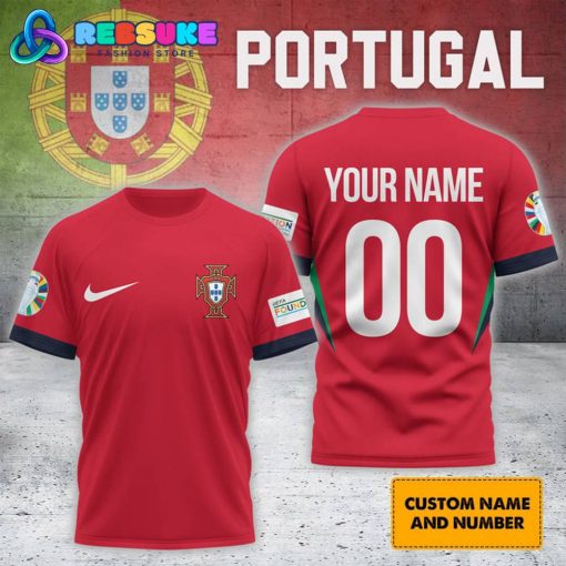 Portugal UEFA Euro 2024 New Custom Name Shirt