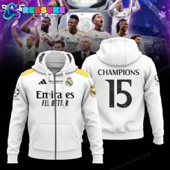 Real Madrid UCL 2024 Champions Hoodie