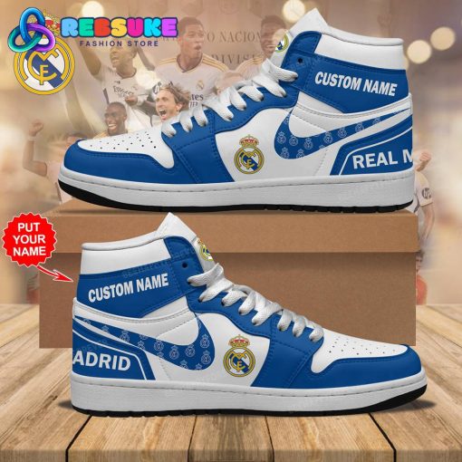 Real Madrid UEFA Champions League Customized Air Jordan 1