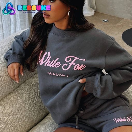 Season 7 Oversized Sweater Monument White Fox