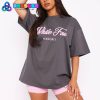 White Fox Offstage Oversized Tee Ocean