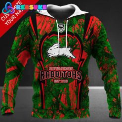 South Sydney Rabbitohs NRL Personalized Hoodie