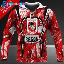 St George Illawarra Dragons NRL Personalized Hoodie
