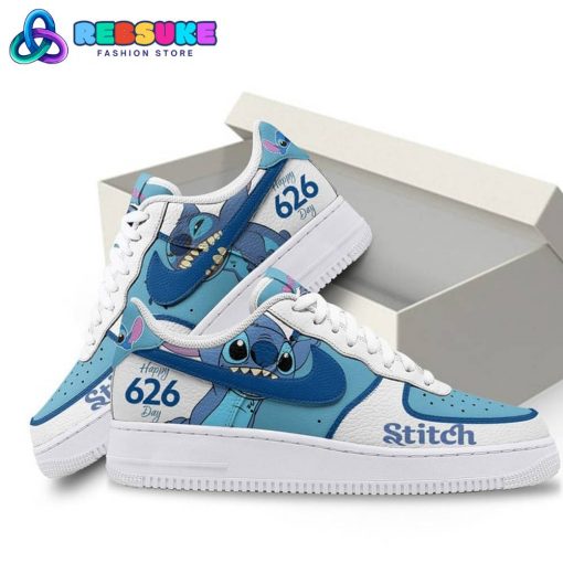 Stitch Happy 626 Day Special Nike Air Force 1
