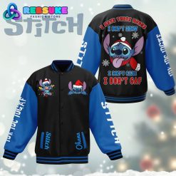 Stitch I Have Three Moods Baseball Jacket